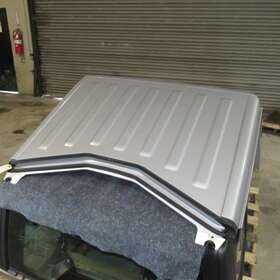 152.ch9a23 Jeep 3.6 2.0 3.0 2020 2021 2022 2023 Gladiator Hardtop Solid Roof 3-pcs Top Hard Pse Silver