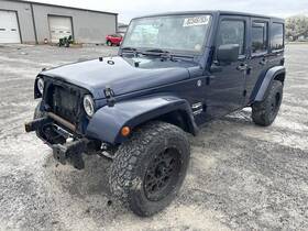 234-b Jeep 2013 Wrangler Roof Hard Top Fits 4 Door Unlimited Painted Front And Rear