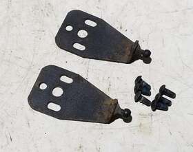 55076311ab Jeep Wrangler Tj Yj Hard Top Rear Window Strut Shock Mount Bracket Pair 93-06