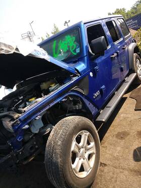5vn23rxfat Jeep Used Roof Assembly Fits 2019 Wrangler Vin X 6th Digit Jl Body Without Sliding