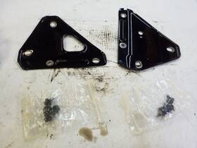 149.ch9212 Jeep/plymouth Truck Black 4 Door B Pillar Roll Bar Brackets Fits 2011-2018 Wrangler