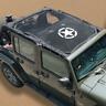 Jk007 Unbranded Full Mesh Sunshade Us Flag Uv Sun Protection For
