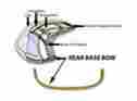 Kgbb1 M T Mfg Co Vw Karmann Ghia Convertible Wood Bows At Base Of Top 1957-1967