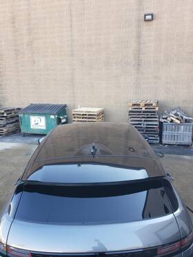 Lr136665 Land Rover 20 21 22 Evoque Bare Roof Cut With Panormaic Sunroof Glass Without Roller