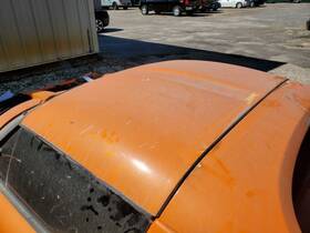 152.lo1r05 Lotus 2005 2011 Elise Oem Roof Chrome Orange Damaged