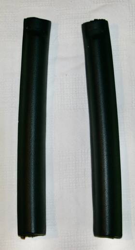 1076900535 Mercedes 72-89 R107 Sl Hard Top Interior Left Right B Pillar Covers - Blue