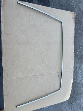 1297900035 Mercedes-benz R129 Sl500 300sl 600sl Hardtop Rear Glass Upper Sides Trim