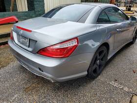 152-59836a Mercedes-benz 2013 2014 Sl550 Oem Palladium Silver Full Top Convertible Metal
