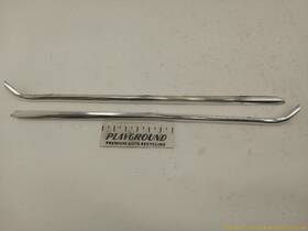 Mercedes-benz 225.mb1u74 450sl 380sl 560sl R107 Pair Of Hard Top Roof Molding Trim Fits 72-89