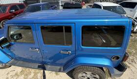 Mopar 1pj04tzzal 2011-2018 Jeep Wrangler 4-door Oem Complete Hardtop Roof Blue Pbj 4dr Hard Top