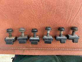 55176746ae Mopar Set Oem 1997-2006 Jeep Wrangler Tj Lj Hard Top Fastener Hardware Square Nut Bolt