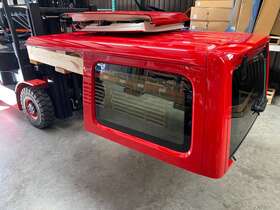 82215142ab Mopar Hard Top Firecracker Red 18-24 Jeep Wrangler Unlimited Jl Jlu 4-door 3pc
