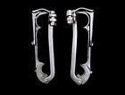 412l N6 412r Antique Vintage Pair Of Top Bow Clamp Brackets