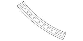 73210-9pr0a Nissan Genuine Windshield Header