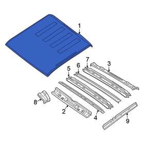 731129bu0f Nissan Oe Roof Panel