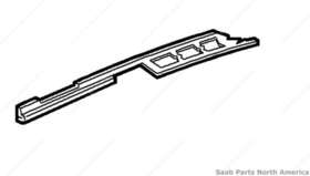 4327235 Oem Saab Original 9-3 900 Roof Panel Seal Lh -