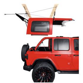 Pacikwest Jc211us Hard Top Remover Lift Hardtop Removal Roof Hoist Anti-drop System For Jeep