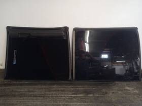 288-05342l Pontiac Sun Baked Pair Left Right Roof T-top Panels From 1992 Firebird 2051802