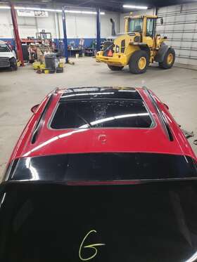 152-59926 Porsche 15 16 17 18 Macan Gts Bare Metal Roof Cut With Sunroof Hole
