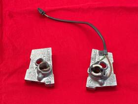 Porsche 99656165601 99-12 Carrera 911 Convertible Hardtop Lock Mounting Bracket Set Oem