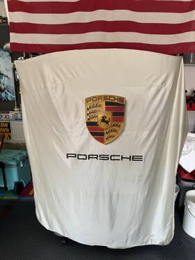 Ll36 Porsche Oem 911 996 Hardtop Silver New Paint Cover Stand Floor Mats Wind Scr