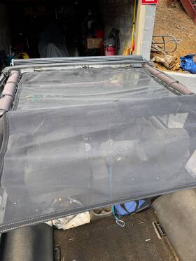 85106 Rough Country For Jeep Wrangler Tj/yj Mesh Bikini Top Plus 92-06 Black