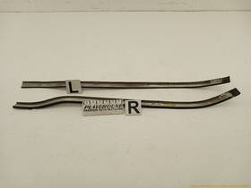 131.rv1l08 Rover Land Lr3 Pair Of Left And Right Front Roof Drip Molding Trim Fits 2005-2009