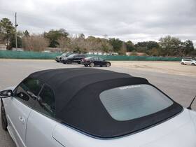 152-59712 Saab 2004 05 06 07 08 09 10 2011 9-3 Oem Black Convertible Top Roof Assembly