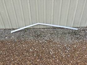 1860492-00-d Tesla 2024 Cybertruck Trunk Frontexterior Roof Rail Trim Silver
