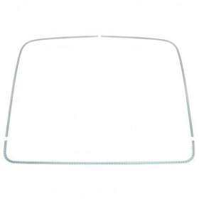 B20101 United Pacific Roof Drip Rail Molding Set For Ford Model B 1932 Formed Steel Material