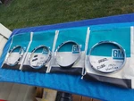 Nos Gm 1962 Oldsmobile Headlight Bezels Chrome 98 Starfire Delta 88 Set 4. Fixed Price $259.99.