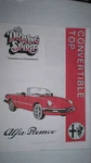 Alfa Romeo Spider Convertible Top Manual - Pdf Version. Fixed Price $15.88.