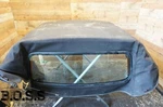 94-96 Jaguar Xjs Used Black Convertible Roof Top Fabric & Frame Oem. Fixed Price $887.04.
