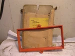 Nos 1954 1955 Ford 4924 Plastic Battery Hold Down Premier Autoware Co 12 X 7 1/2. Fixed Price $15.99.