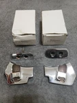 1955-57 Thunderbird T-bird Convertible Top Latch Side Clamp Plate Pair Original. Fixed Price $108.74.