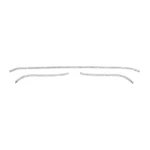 Scott Drake MM-143 1965-1966 Convertible Top Rear Tack Strip Set. Fixed Price $214.95.