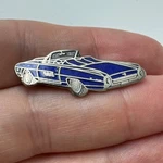 1963 Ford Thunderbird Lapel Pin Blue Convertible Classic Lowrider Car. Fixed Price $19.95.