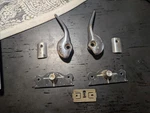 1959 Cadillac Housing Bullet Trim Piece Convertible Latch. Fixed Price $101.00.