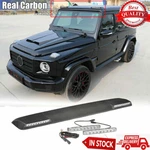 Real Carbon Front Roof Spoiler For Mercedes Class W463 W464 G550 G63 2019-2024. Fixed Price $550.99.