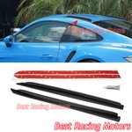 For 2012-2026 Porsche 911 Coupe 991 992 GT3 Style Roof Fins (epdm Black). Fixed Price $105.00.