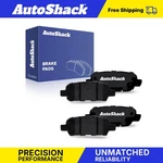 Rear Ceramic Brake Pad Set For Nissan, Rogue 2008-2013, Awd Fwd L4 2.5L. Fixed Price $18.99.