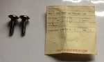 Two Nos Gm #3828264 Hardtop Hold-down Bolts With "r", 1965-75 Vette Convertible. Fixed Price $35.00.