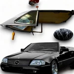 Hardtop Ceiling Lift Garage For Mercedes Sl R129 Electric Winch. Fixed Price $482.91.
