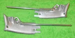 1968 Mustang Shelby GT350 GT500 Orig L+r Convertible Top Latch Visor Brackets. Fixed Price $119.00.