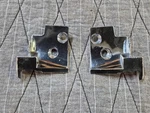 68-76 Corvette T-top Latch Alignment Striker Plates Gm # 3948068 & 3948067. Fixed Price $35.00.