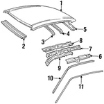Genuine Gm Center Reinforced 94857655. Fixed Price $5.22.