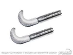 1964 1965 1966 Mustang Convertible Top Latch Chrome Hooks - Pair. Fixed Price $37.37.