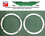 Jaguar XK120 PF770 Headlight Locating Rims On Body 3433. Lucas 552704. Fixed Price $134.33.