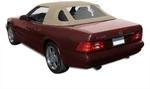 1990-2002 Mercedes-sl Plastic Window "robbins" Tan Cloth. Fixed Price $480.00.