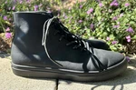 Thursday Co Premier High Top Black Leather Boots Sneakers 9.5 List $145. Fixed Price $58.95.